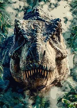 Tyrannosaurus Rex in Jungle