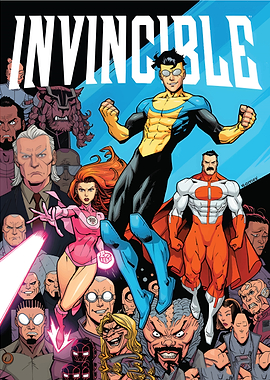 Invincible Comic Book Cover