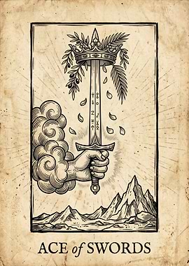 Ace of Swords Tarot Card