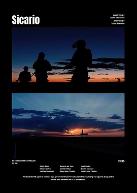 Sicario Movie Poster