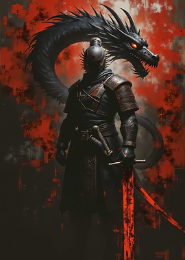 Warrior and Dragon