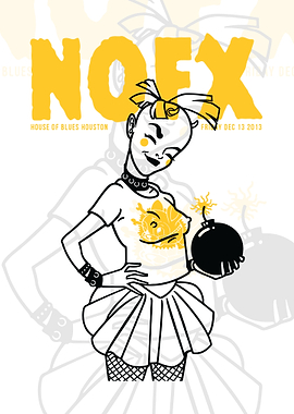 NOFX Punk Rock Poster