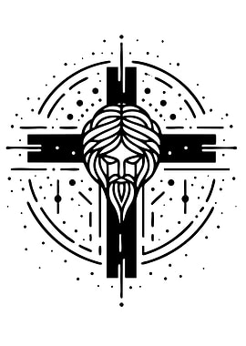 Jesus Christ Cross Icon