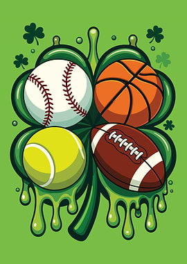 Sports Balls Shamrock