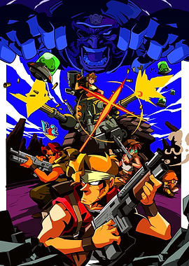 Metal Slug 2 Characters in Action