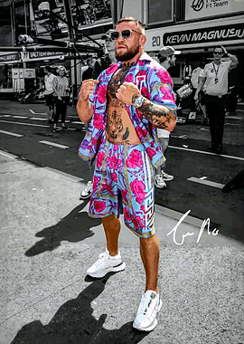 Conor McGregor Potrairt