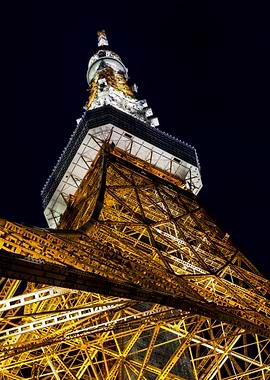Tokyo Tower at Night