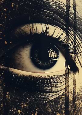 Vintage Textured Eye