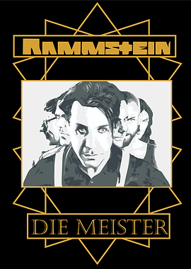 Rammstein Die Meister Poster