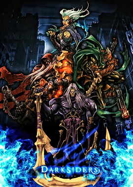 Darksiders Characters and Logo