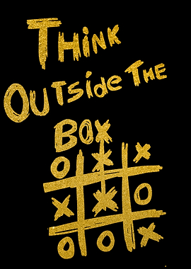 Think Outside the Box Tic Tac Toe