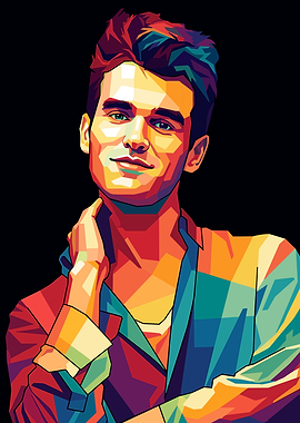 Colorful Portrait of a Morrissey