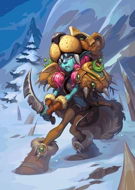 Troll Hunter in Snowy Mountains