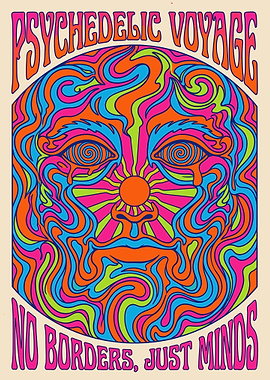 Psychedelic Voyage No Borders Just Minds