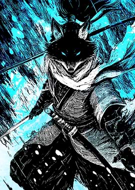 Samurai Fox Warrior