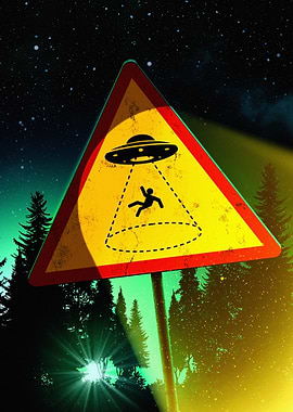 Alien Abduction Warning Sign