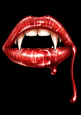 Fangs - Vampire Lips