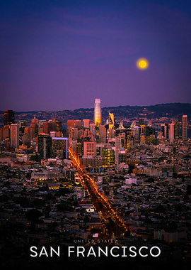 San Francisco Skyline at Dusk