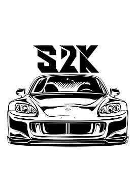 Honda S2000 Car Illustration