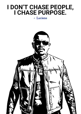 Luciano Quote with Illustration