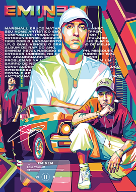 Eminem Pop Art Portrait