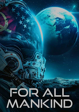 For All Mankind Astronaut Poster
