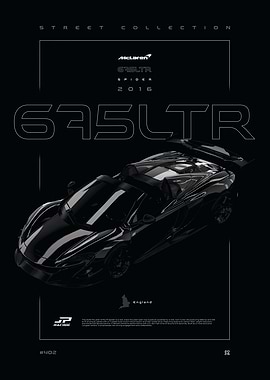 McLaren 675LTR Spider 2016 Black Series