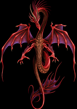 Slim Red Dragon