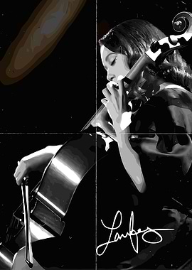 laufey Cellist Playing Cello