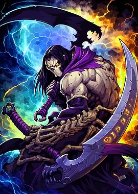 Death Reaper with Scythe