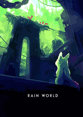 Rain World Game Art