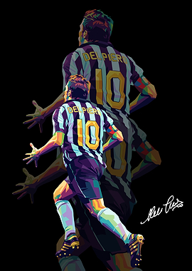 Alessandro Del Piero Pop Art
