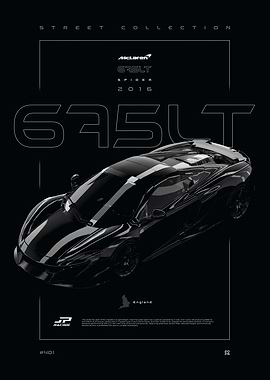 McLaren 675LT Spider 2016 Black Series