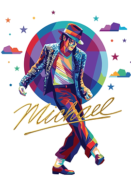 Michael Jackson Pop Art Portrait
