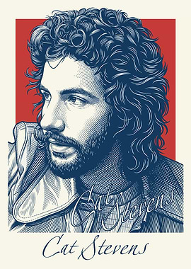 Cat Stevens Portrait