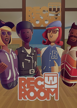 Rec Room Characters with Logo