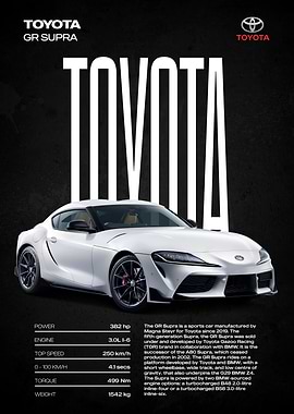 Toyota GR Supra Sports Car