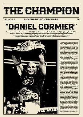 Daniel Cormier UFC Champion