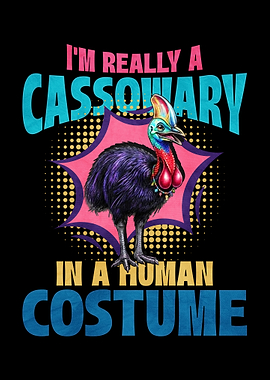 Cassowary in a Human Costume