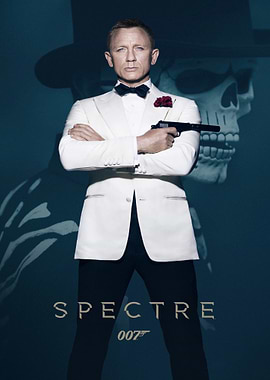 Daniel Craig as James Bond in Spectre