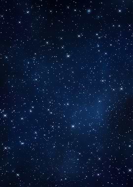 Starry Night Sky Background