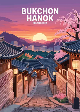 Travel Bukchon Hanok South Korea
