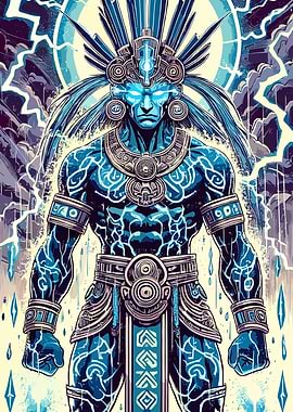 Aztec God of Lightning