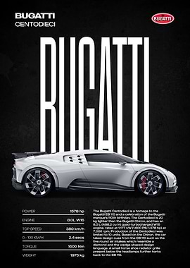 Bugatti Centodieci Supercar