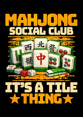 Mahjong Social Club Tile Thing