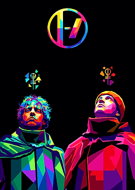 Twenty One Pilots Pop Art