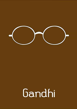 Gandhi's Glasses and Name