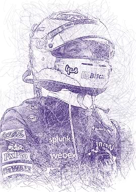 Daniel Ricciardo Driver Portrait