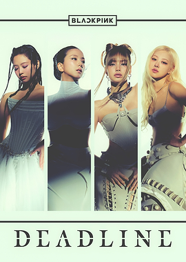 BLACKPINK 'DEADLINE' Album Cover