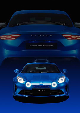 Blue Alpine A110 Premiere Edition